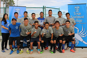 The Cowboys won the inaugural Copa TSC Hispanic Heritage Month boys soccer tournament on Oct. 1, 2016.